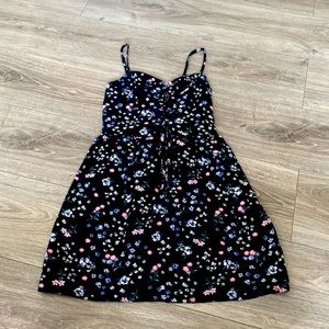 Hollister mini floral dress